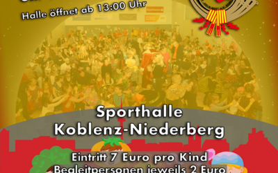 Gelb-Roter Kinderkarneval in Koblenz-Niederberg